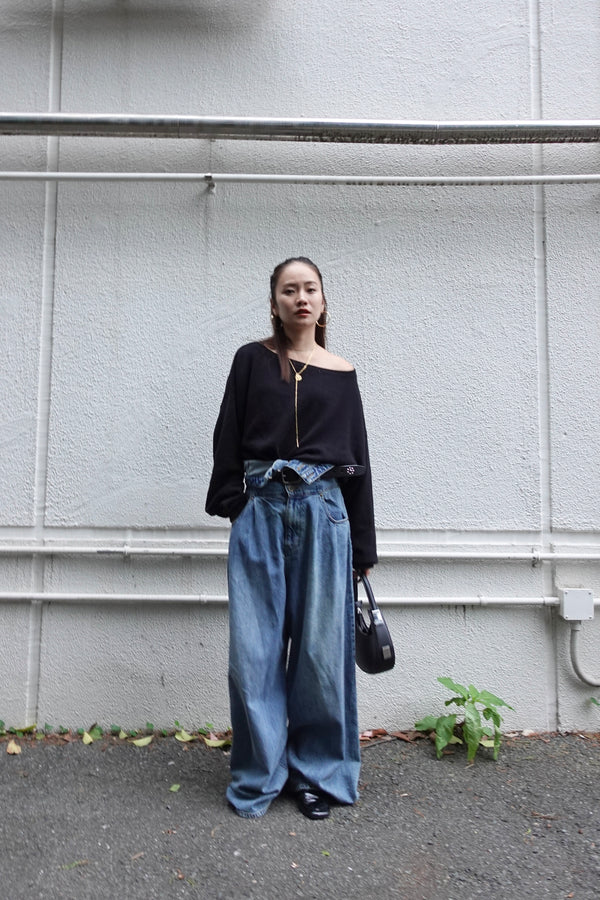 ウエストマークルーズデニム